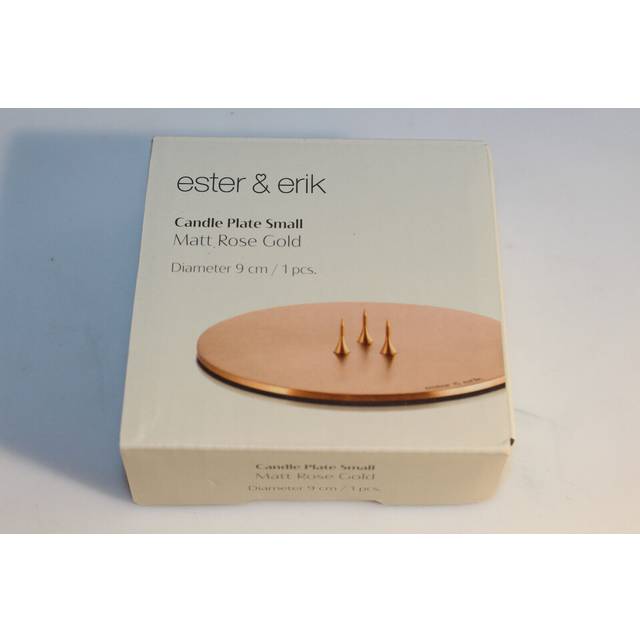 Ester & Erik Lysfad Ø9 cm Rose Gold Matt