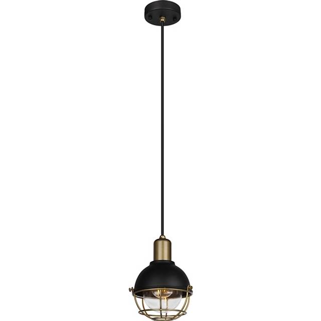 Tuscon Pendant Porch Lantern - Sand Black