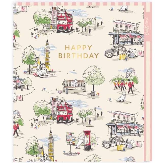 London Print Birthday Card