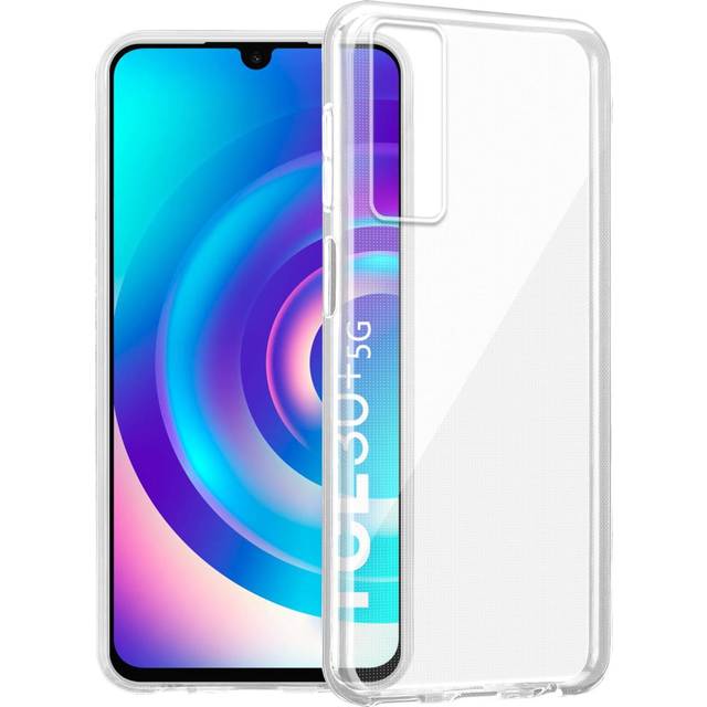 Case for tcl 30 (4g / 5g) / 30+ protection phone cover flexible tpu silicone
