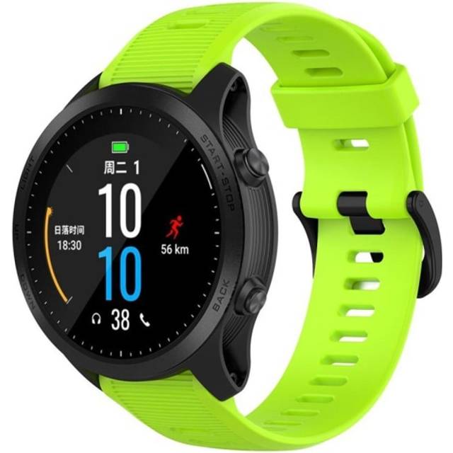 Garmin Forerunner 945 / 935 / Fenix 5 silicone watch band - Orange