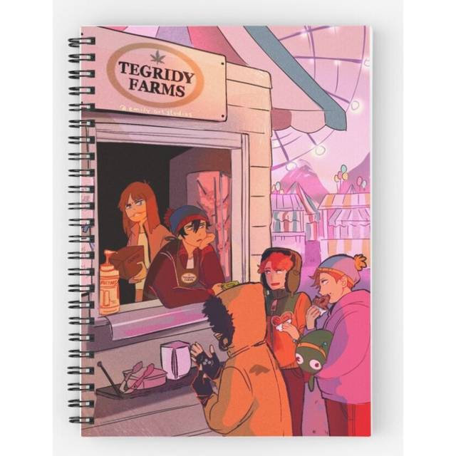Spiral Notebook Food Truck A5 120 Pages