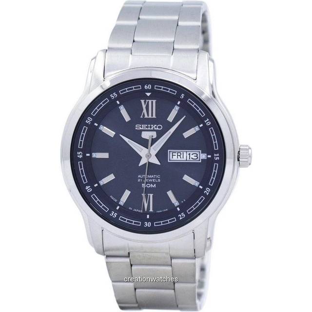Refurbished Seiko 5 Blue Dial Automatic Japan Made SNKP17J1 Men's Watch