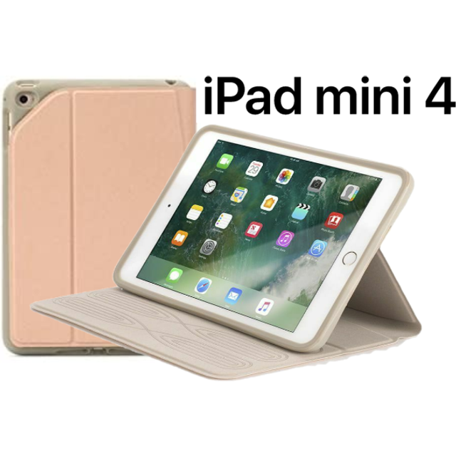 Griffin ipad mini 4 & 5 survivor journey case cover stand folio rose gold