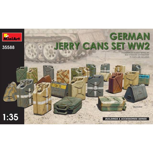 MIN35588 - Miniart 1:35 - German Jerry Cans Set, WWII