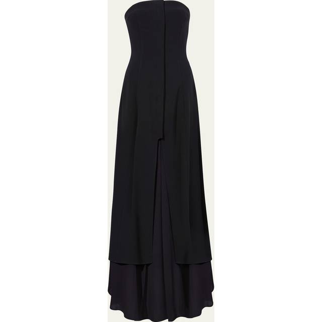Proenza Schouler Danielle strapless maxi dress - black (UK 10)