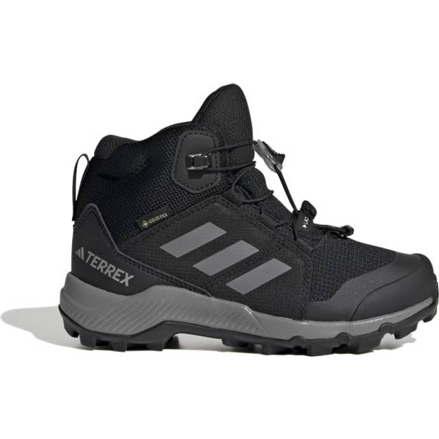 Adidas Kids's Terrex Mid Gore-Tex Hiking Shoes - Core Black/Grey Three/Core Black