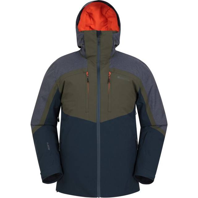 (XS, Khaki Green) Mountain Warehouse Mens Anton Waterproof Ski Jacket
