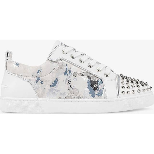 Christian Louboutin Louis Junior Spikes Leather Sneaker