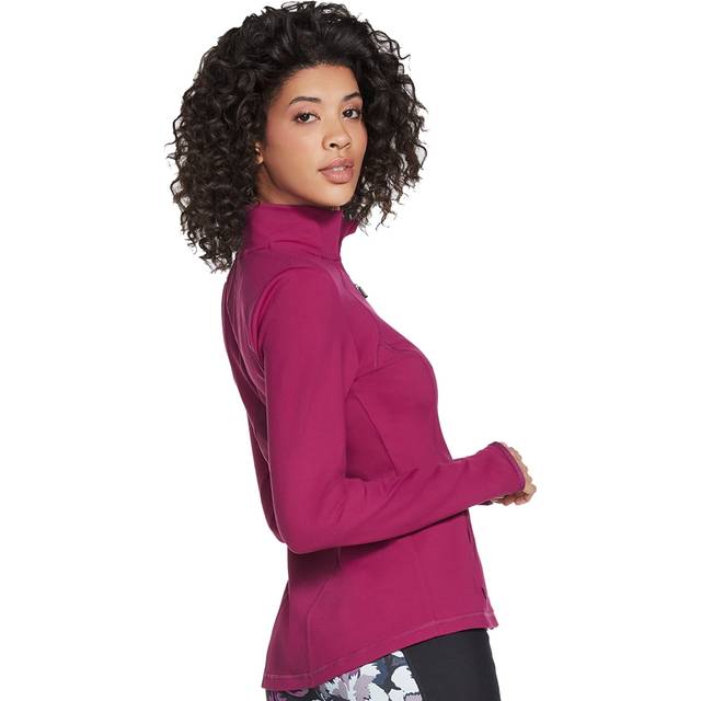 Skechers Gowalk Wear Mesh Jacket Magenta Size Medium Female