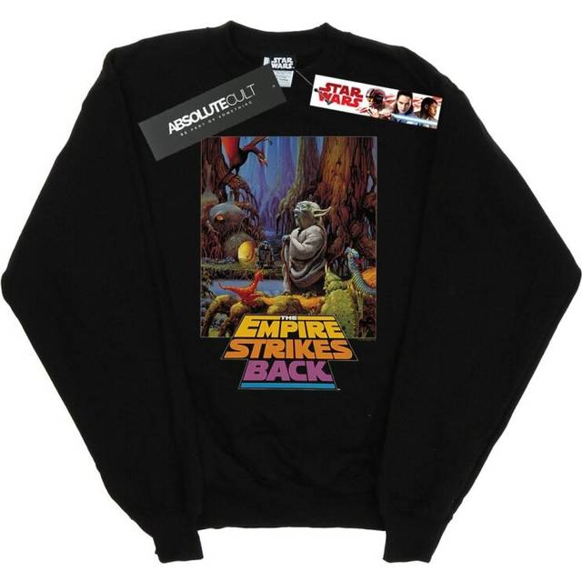 Yoda Poster Sweatshirt - Black - XL