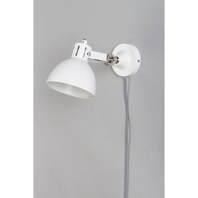 Bhs Daria Plug In Wall Light - White