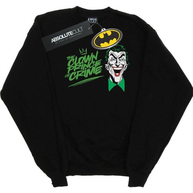 Batman Joker The Clown Prince Of Crime Sweatshirt - Black
