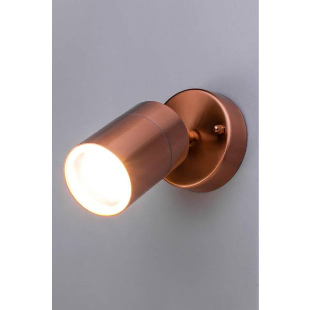 Jared Single Outdoor Wall Light, Copper