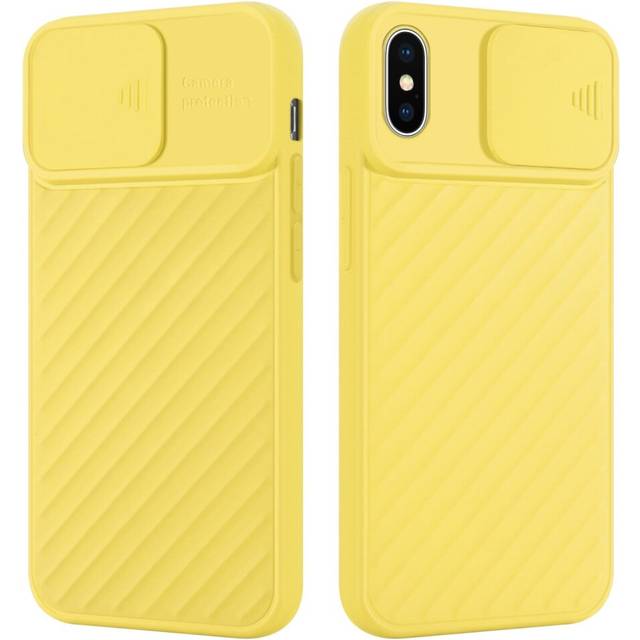 (Gold) Cadorabo case for Apple iPhone XR TPU silicone cover camera protection Display Saver Display Protection