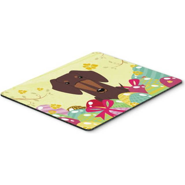 Caroline's Treasures Easter Eggs Dachshund Chocolate Mouse Pad  Hot Pad or Trivet  Multicolor  7.75x9.25   BB6131MP