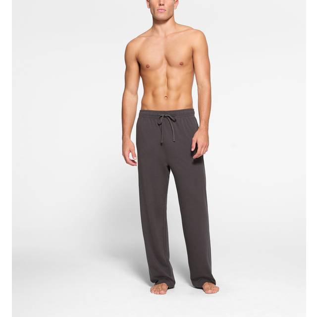 SKIMS Mens Relaxed Straight Leg Pant | Grey | 4XL | Jersey Lounge - Ash