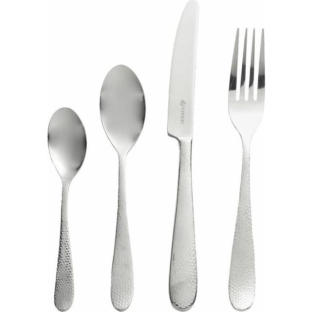 Viners Glamour 24 Piece Cutlery Set, Service for 6 - Silver (24)