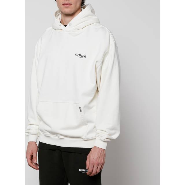 Represent Mens Represent Owners Club Hoodie - Colour: 072 Flat White - Size: XXL