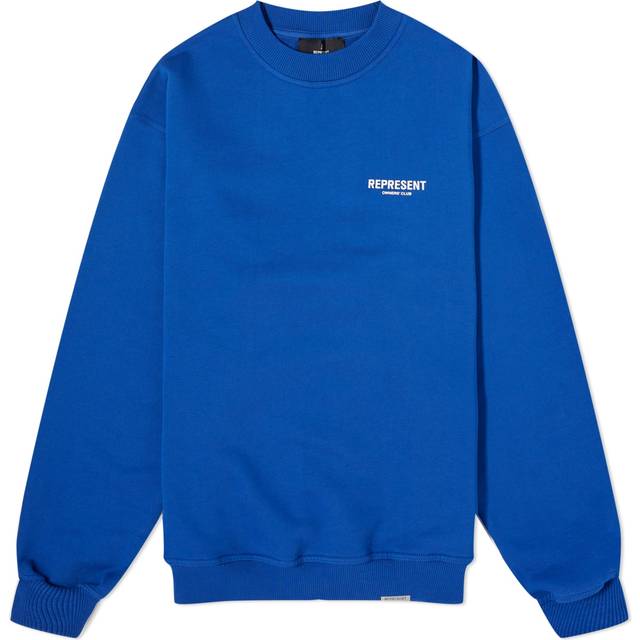Represent Owner's Club Cotton-Jersey Sweatshirt - L - Blue