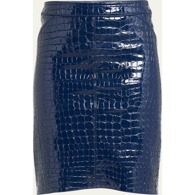 TOM FORD TF Lthr Skirt - Blue