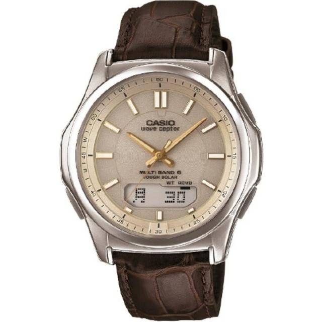 CASIO wave ceptor WVA-M630L-9AJF [wave ceptor solar radio-controlled watch Multi Band6] Round Watch