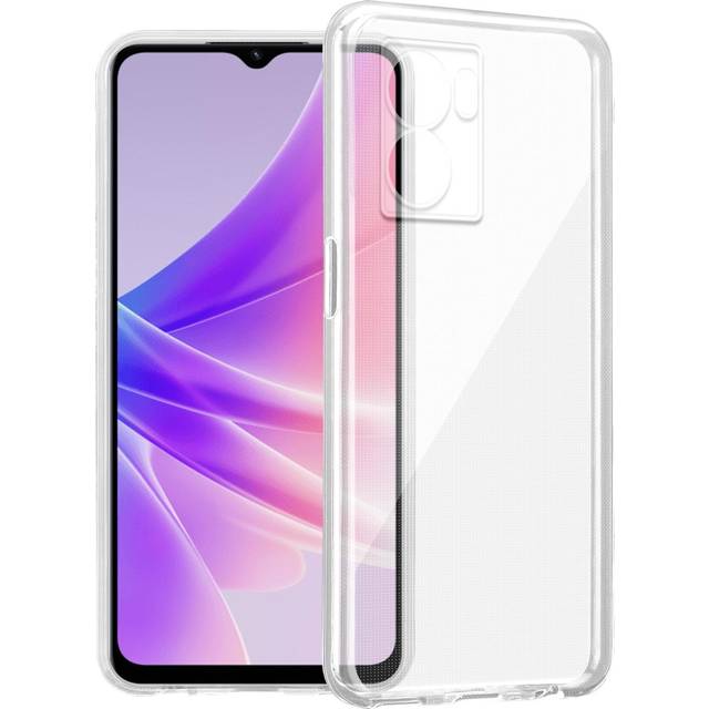 Cadorabo Case for Oppo A57 5G / A77 5G / Realme V23 Cover Transparent Protection TPU Silicone Gel