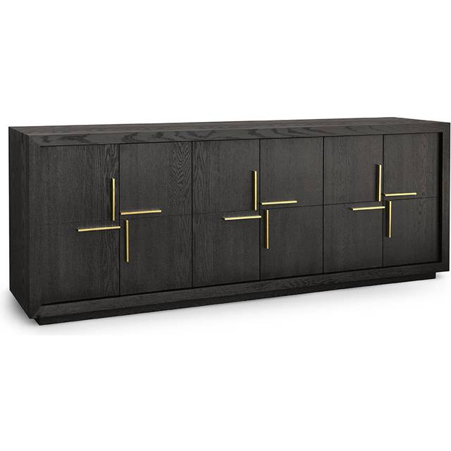 Bristol Sideboard - Brown (80cm H X 220cm W X 50cm D)