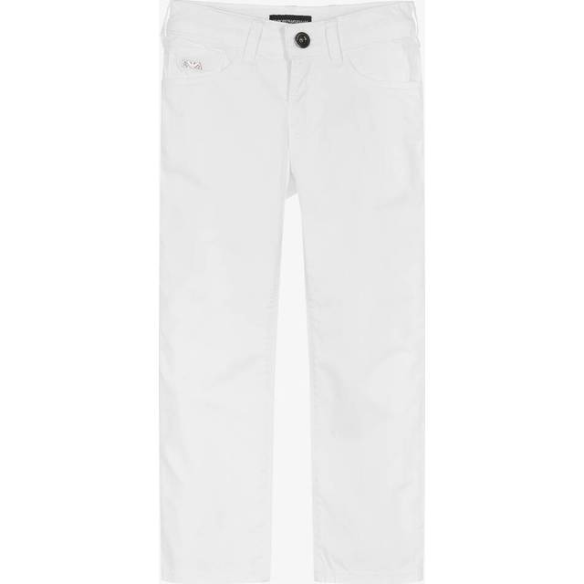 Pants EMPORIO ARMANI Kids color White - 8