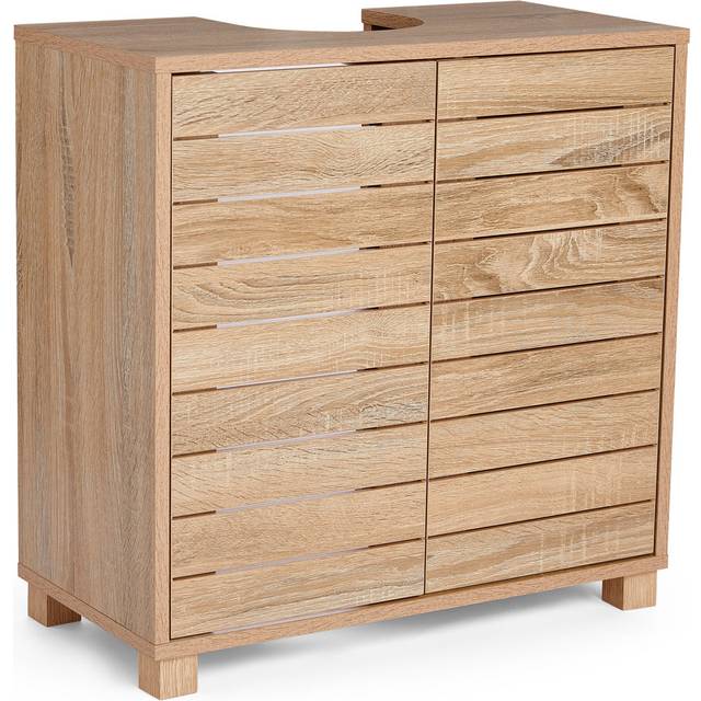 Chester Freestanding Under Sink Cabinet - Wood Effect (60cm H X 60cm W X 30cm D)