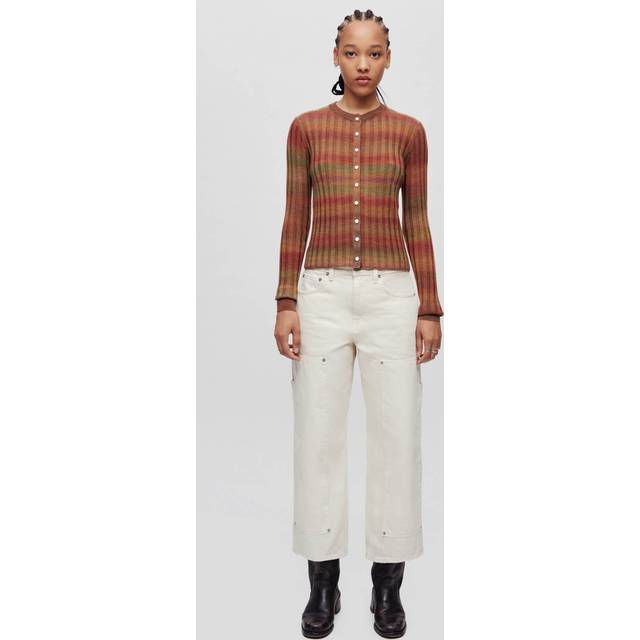 RE/DONE The Shortie Vintage White Jean