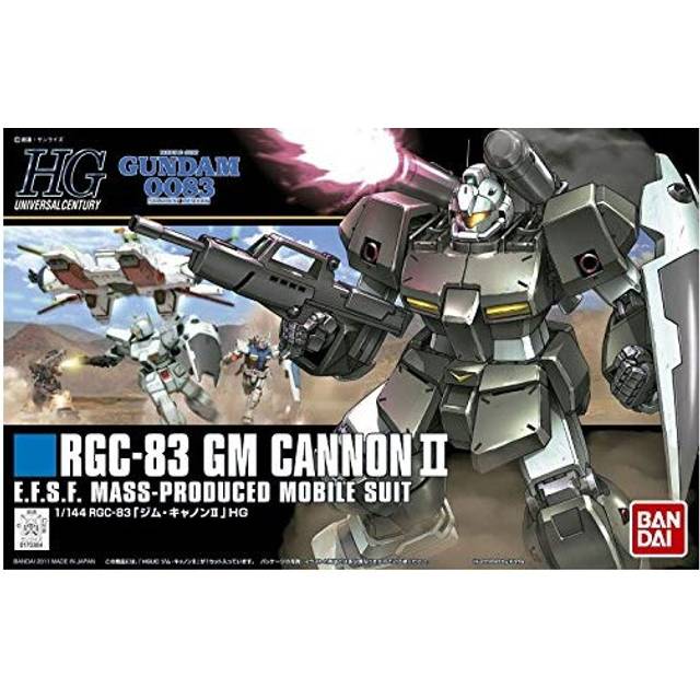 "Bandai Hobby HGUC 1/144 #125 Gm Cannon II """"Mobile Suit Gundam: 0083 S"