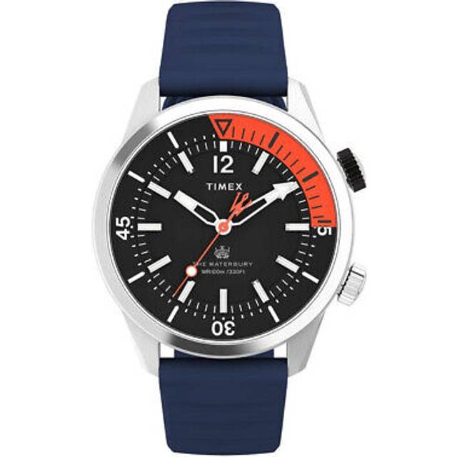 TW2V73500 Waterbury 41mm Quartz Watch - Black - One Size