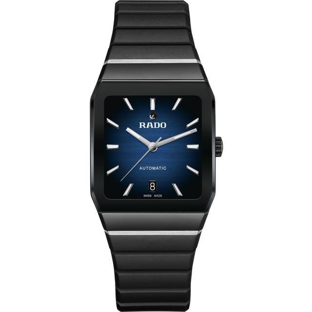 Rado Anatom Blue Dial & Black Strap Exclusive Watch