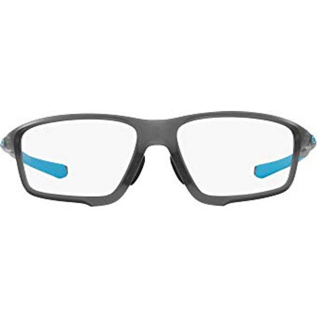 Oakley OX8080 CROSSLINK ZERO Asian Fit 808001 58 Gråa Glasögon (Endast Båge) Män