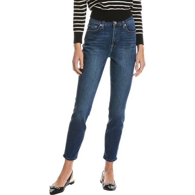 7 For All Mankind High-Waist Gwenevere Cambridge Skinny Jean