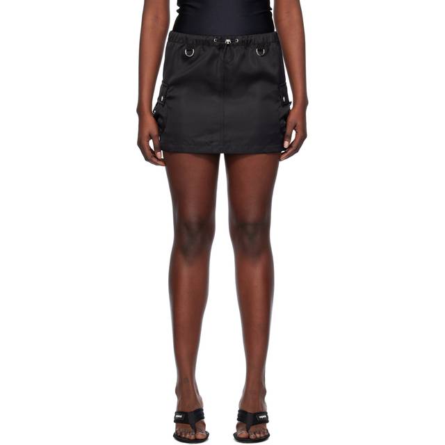 Coperni Shell Cargo Mini Skirt - FR 40/UK 12 - Black