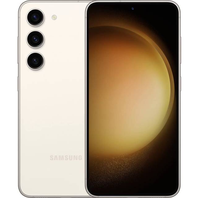 Samsung galaxy s23+ plus 5g 8gb 256gb s916u dual sim unlocked - cream/white