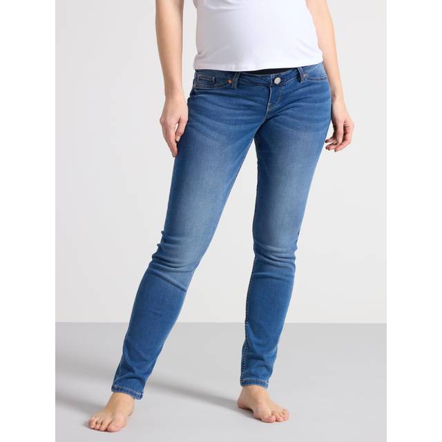 LINDEX Trs Denim Mom Tova Soft Blue |Blå |40