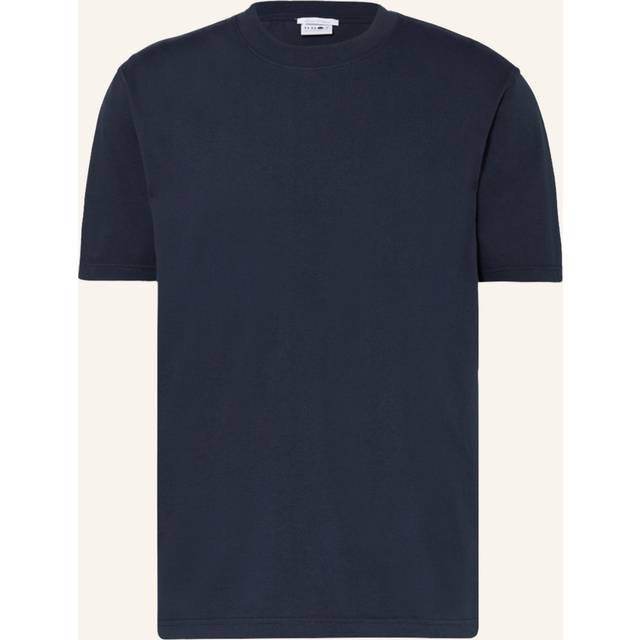 T-shirt droit en coton - Bleu - M