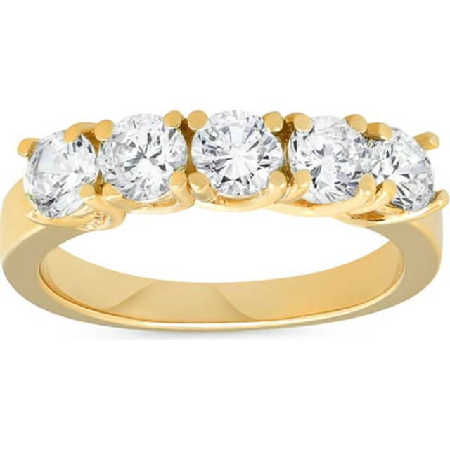 1/2ct Real Diamond Wedding Anniversary 14k Gold Ring