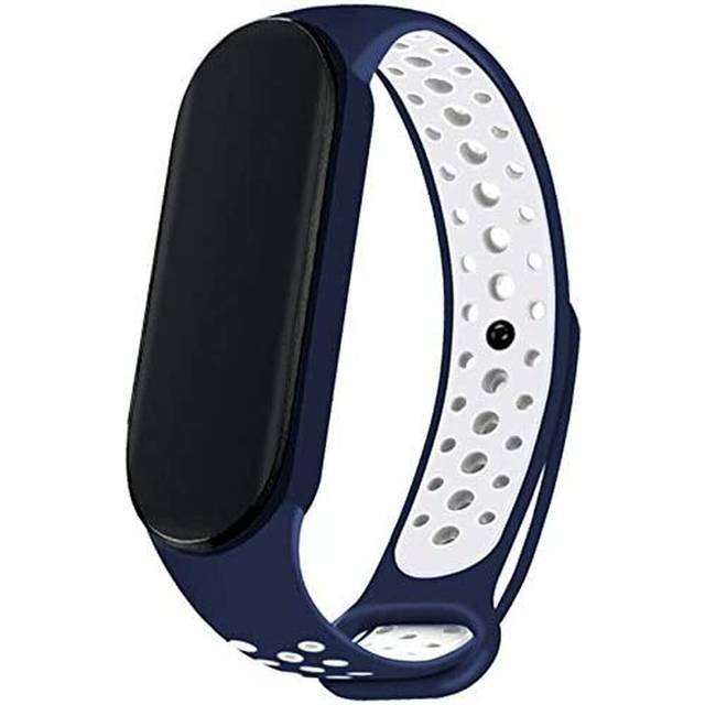 Cool armband för Xiaomi Mi Band 5 / Mi Band 6 / Amazfit Band 5 Sport Blå