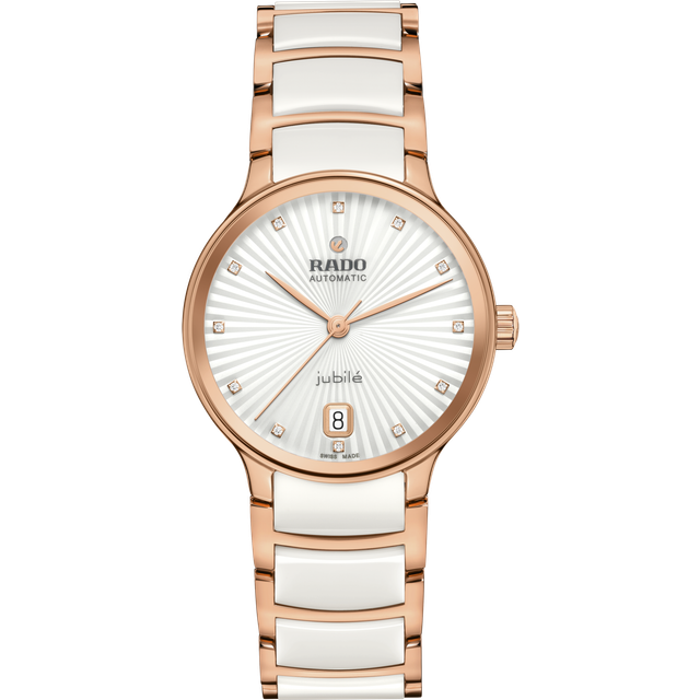 RADO Centric Automatic Diamonds 35MM Unisex Watch R30037744 - Silver - 35 mm