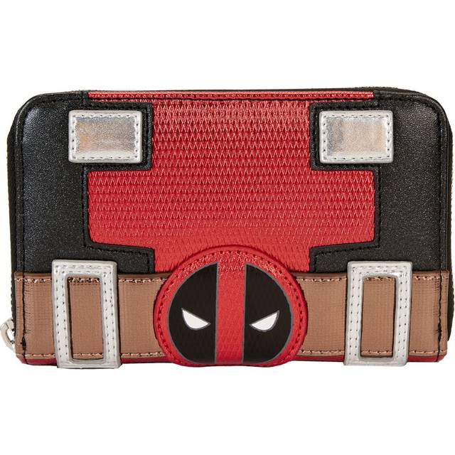 Loungefly Marvel Deadpool Metallic Cosplay Wallet - Black&#47;Red&#47;Beige (One-Size)
