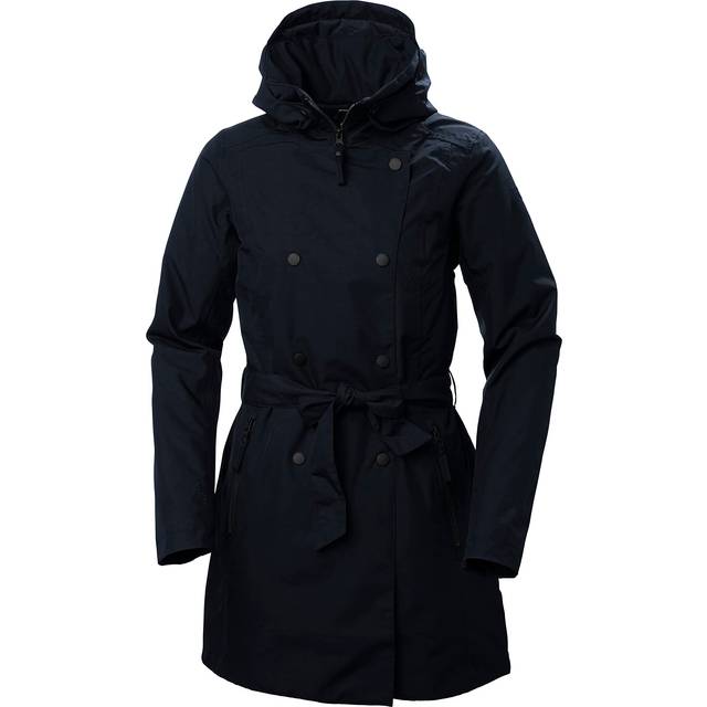 Women's coat Helly Hansen welsey II trench insulated - Bleu