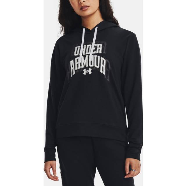 Sweatshirt Under Armour Rival Terry Graphic Hdy Black XS (XS)
