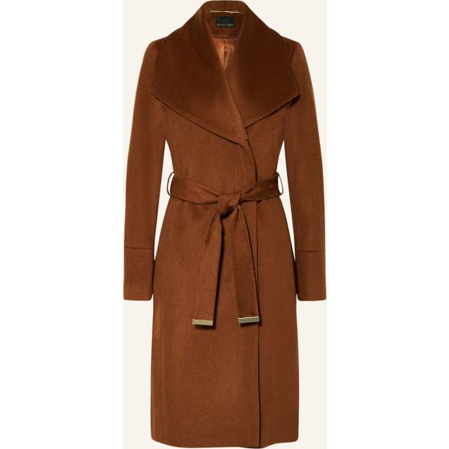 Phase Eight Women's Nicci Tan Wool Smart Coat - 16