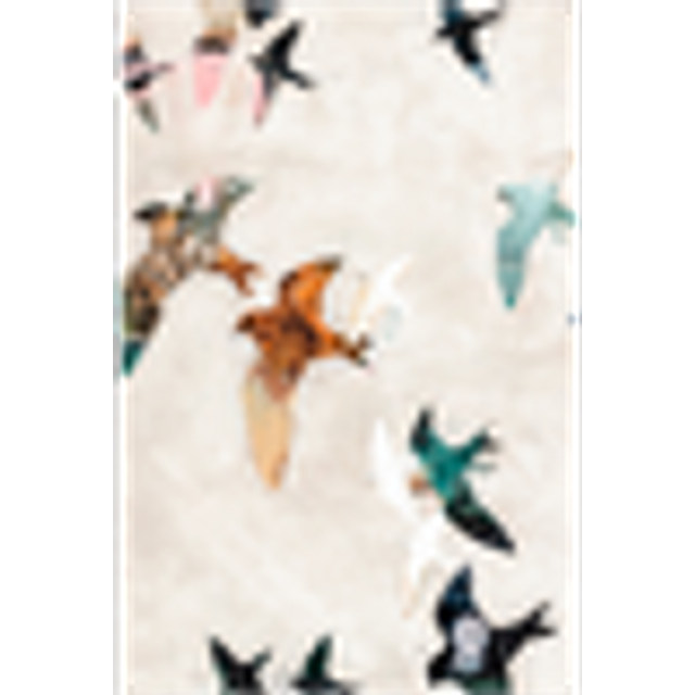 Malerifabrikken - Poster Abstract Birds 1 - Beige