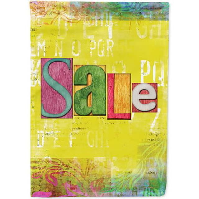 Caroline's Treasures SB3098CHF Artsy SALE Flag Canvas  Large  Multicolor