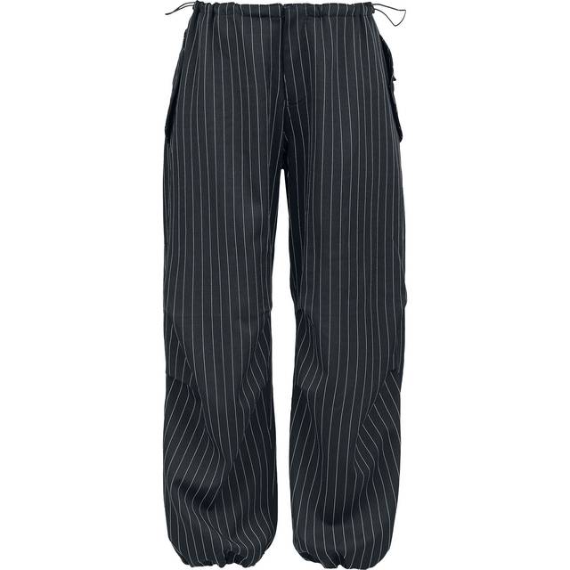 Banned Cloth Trousers - Raven pinstripe trousers - XS to XXL - for Women - black